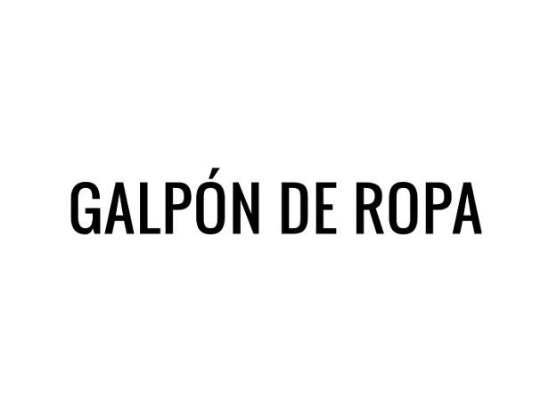 Galón de ropa